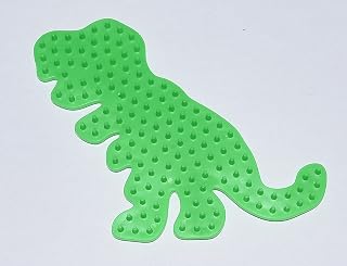 Hama MIDI 322-42 - Cuentas para planchar con forma de dinosaurio, color verde