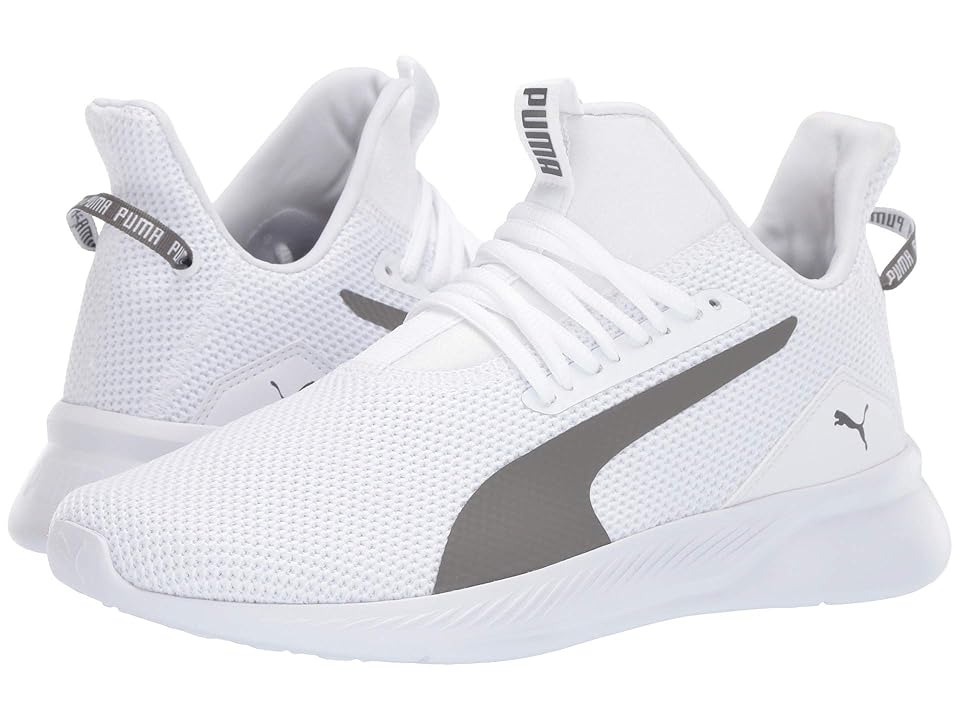 

PUMA Tishatsu Fresh (Puma White/Charcoal Gray) Men's Shoes