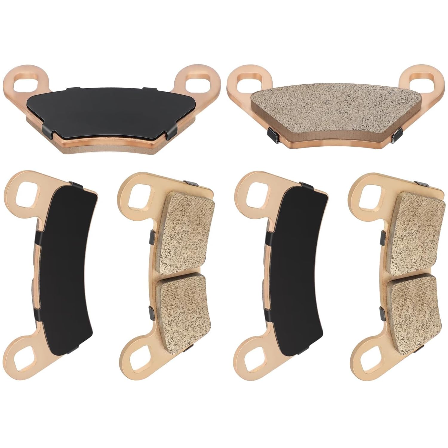Anteriore e Posteriore Pastiglie Freno Sintered per Polaris Outlaw 450 525 2007-2011