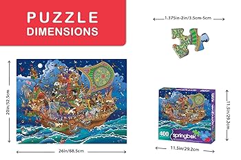 Amazon.com: Springbok's 400 Piece Family Jigsaw Puzzle