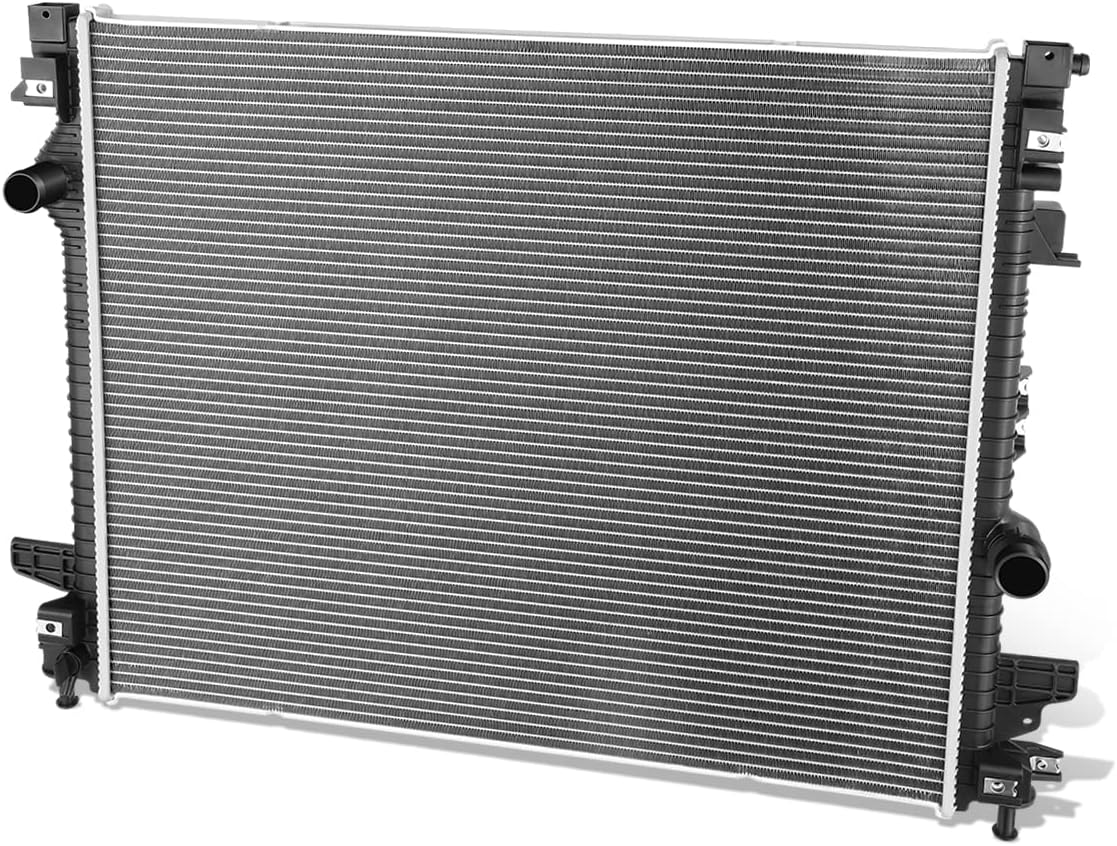 Auto Dynasty Radiator Compatible with 15-20 Ford Edge Lincoln MKX Nautilus 2.0L 2.7L, DPI 13555 Factory Style 1-Row Cooling Radiator, Aluminum Core