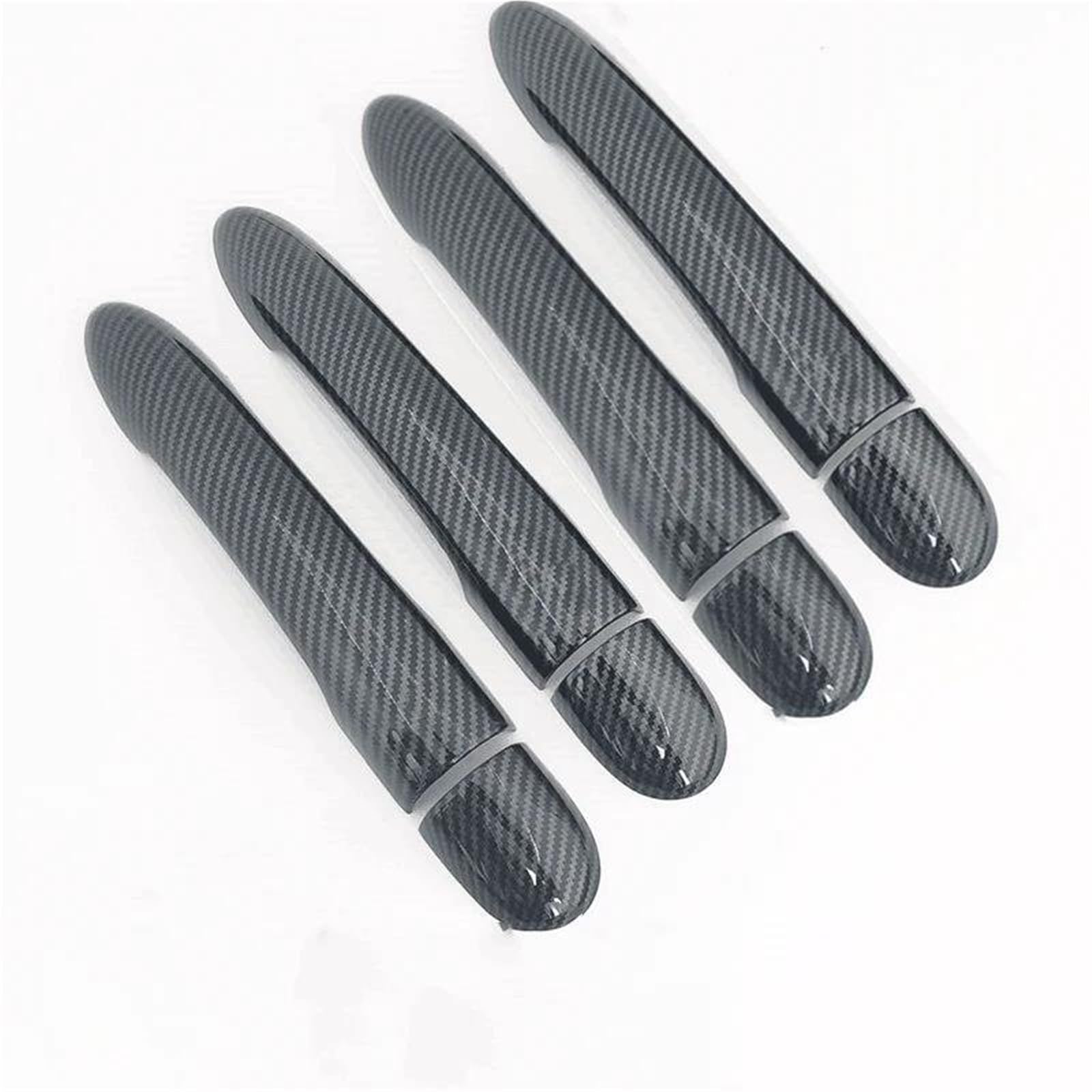 DTSGCX Car Door Handle Covers Trim Styling Accessories for Megane MK2 2002 2003 2004 2005 2006 2007 2008 Vehicle Trim kit