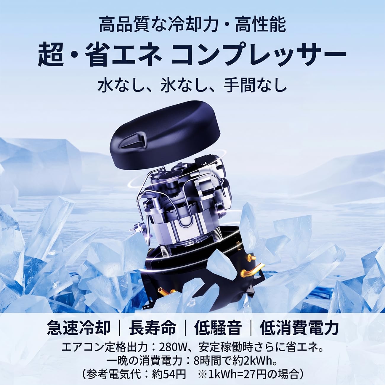 Amazon | ZVGT スポットクーラー ポータブルクーラー ミニエアコン