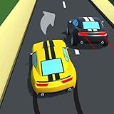 press and hold to overtake the cars