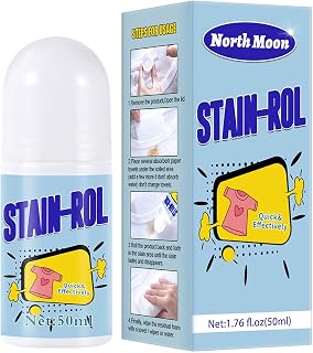 Stain Remover Stick - Stain Remover Pen for Clothes and Fabric | Instant Stain Removal Stick with Roll Bead Design Suitable for Coffee, Tea, Wine, Milk, Cola, and Oil Stains Yuny