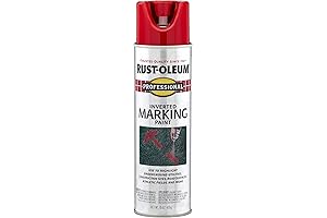 Rust-Oleum 2564838 Professional Inverted Marking Spray Paint, 15 oz