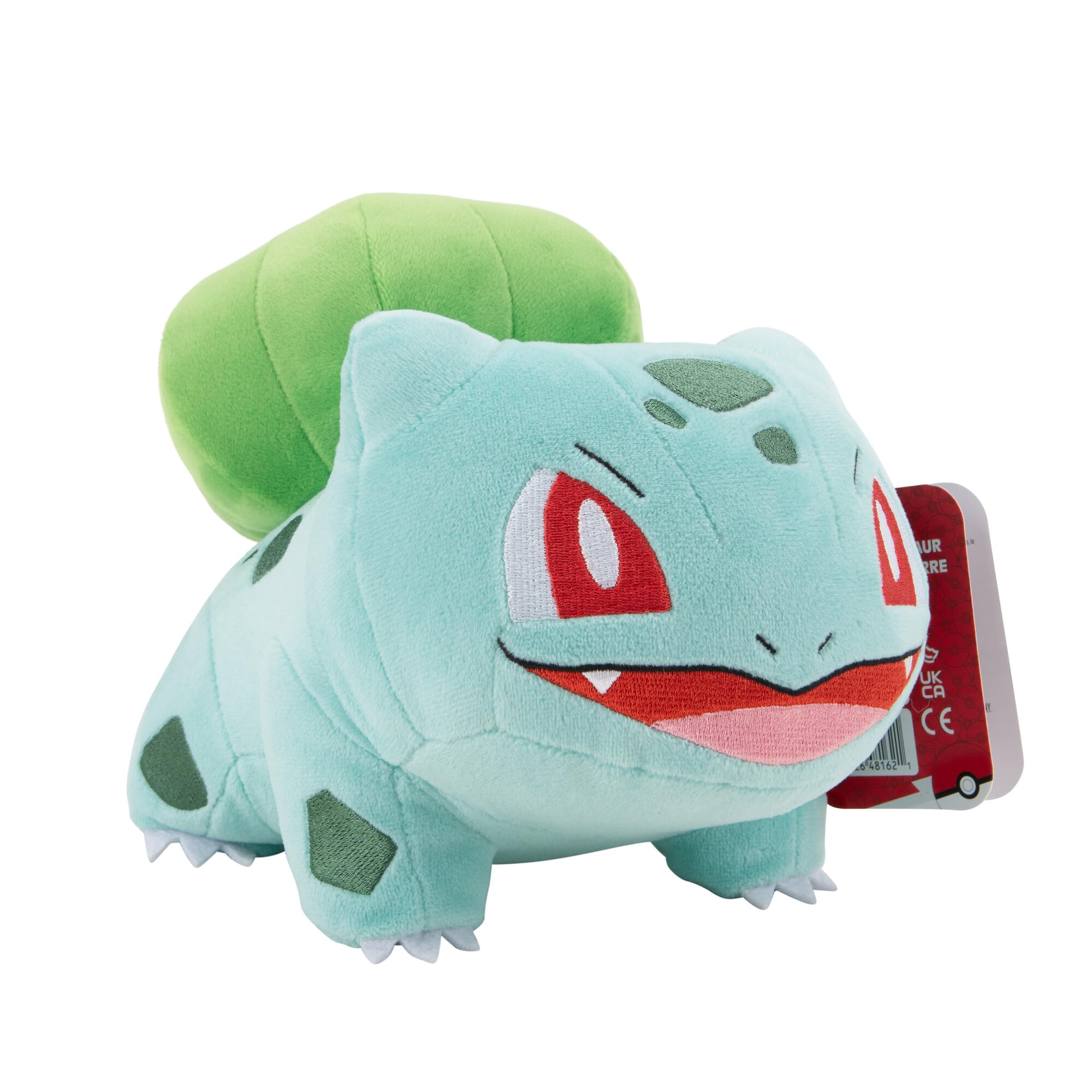 Pokémon PKW3083 20 cm Plush Bulbasaur/Bisasam - Official Pokemon Stuffed Toy for children 2+