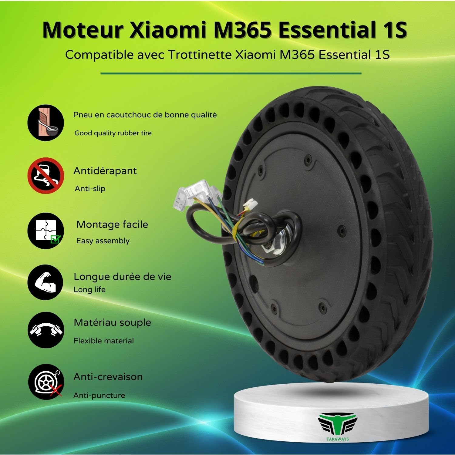 Moteur Avant 350W Pour Trottinette Xiaomi M365 SP-108 Neuf