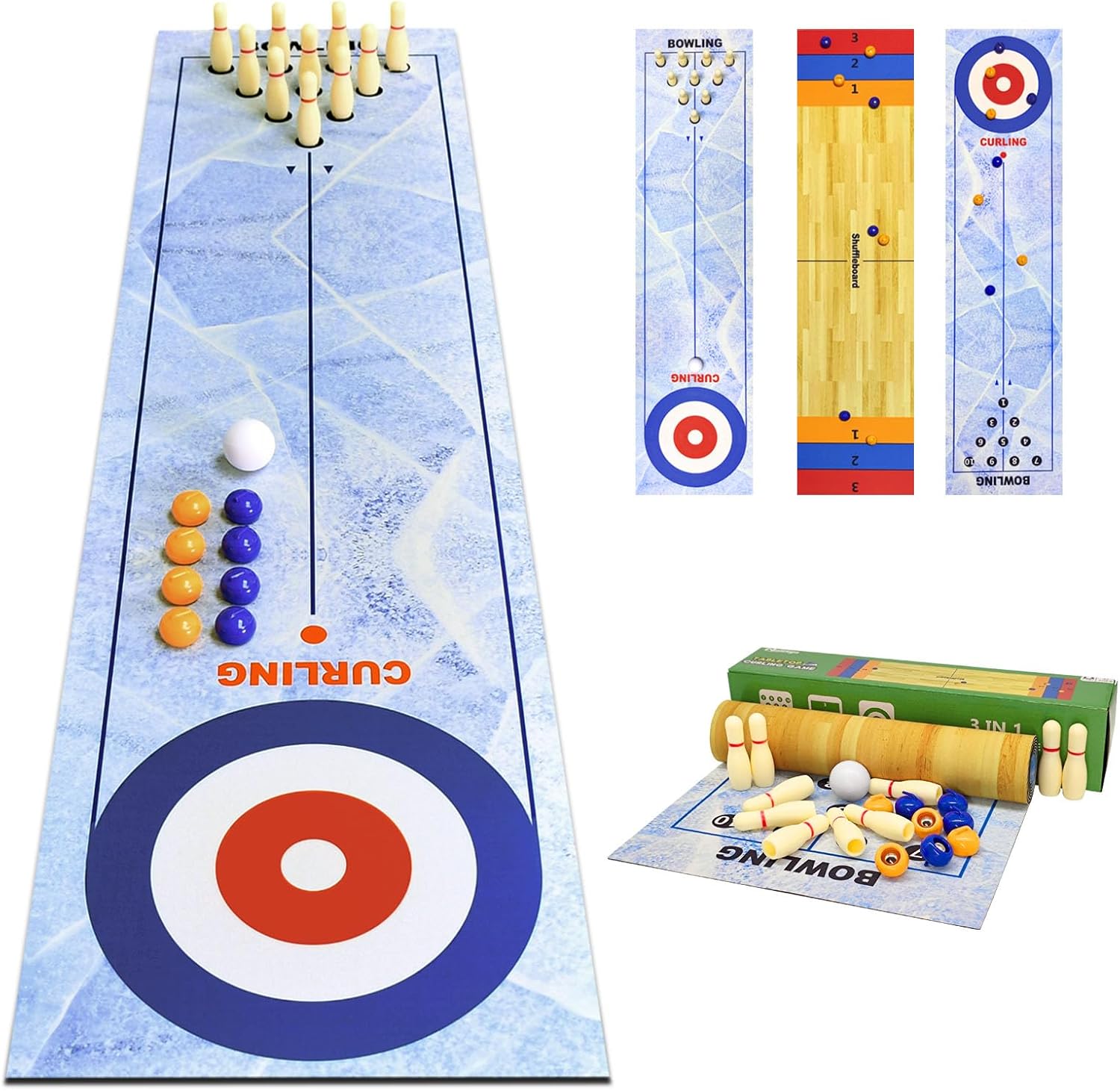 3-in-1 Tabletop Curling