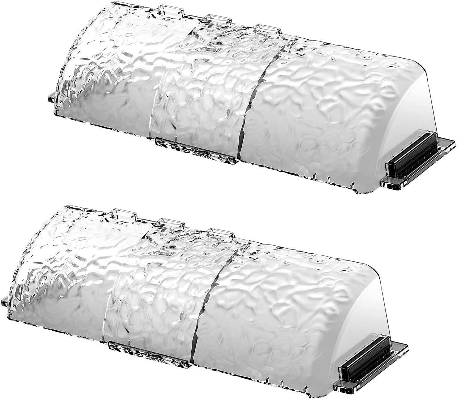 2 Pack Air Vent Deflector, Adjustable Length for Floor Vent