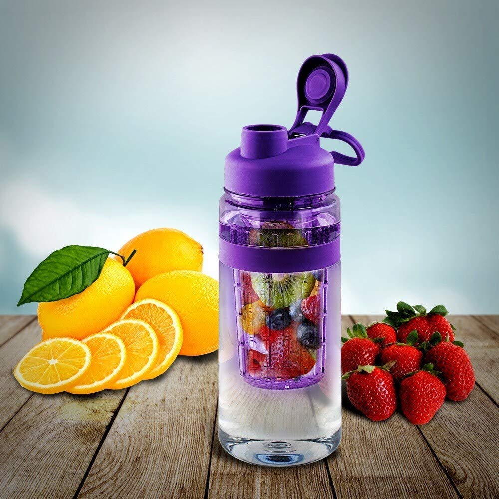 Botella 2l Botella De Agua Motivacional 2L - Con Infusor De Frutas Botella Agua 2l