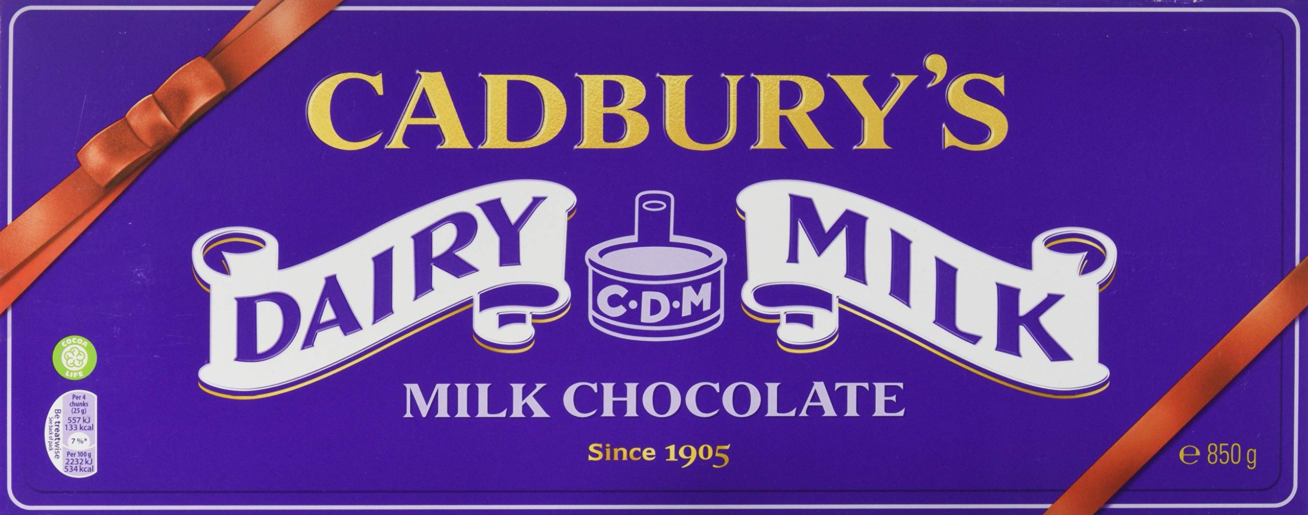 Cadbury Dairy Milk Chocolate Bar, 850g Buy Online in UAE at desertcart