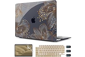 CISSOOK Hard Case, Keyboard Cover and Screen Protector for MacBook Air M1...