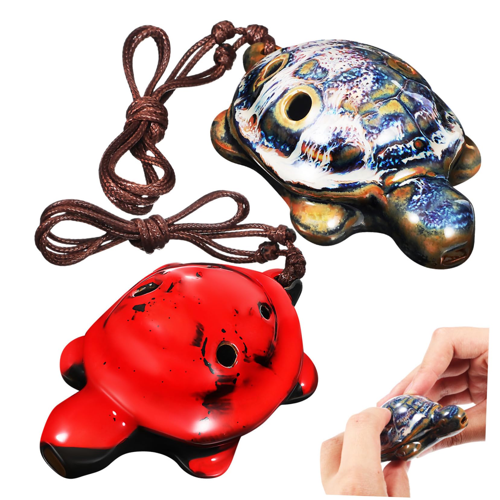 Amazon | SWOOMEY 2個 オカリナ管楽器 Cキーオカリナ かわいい