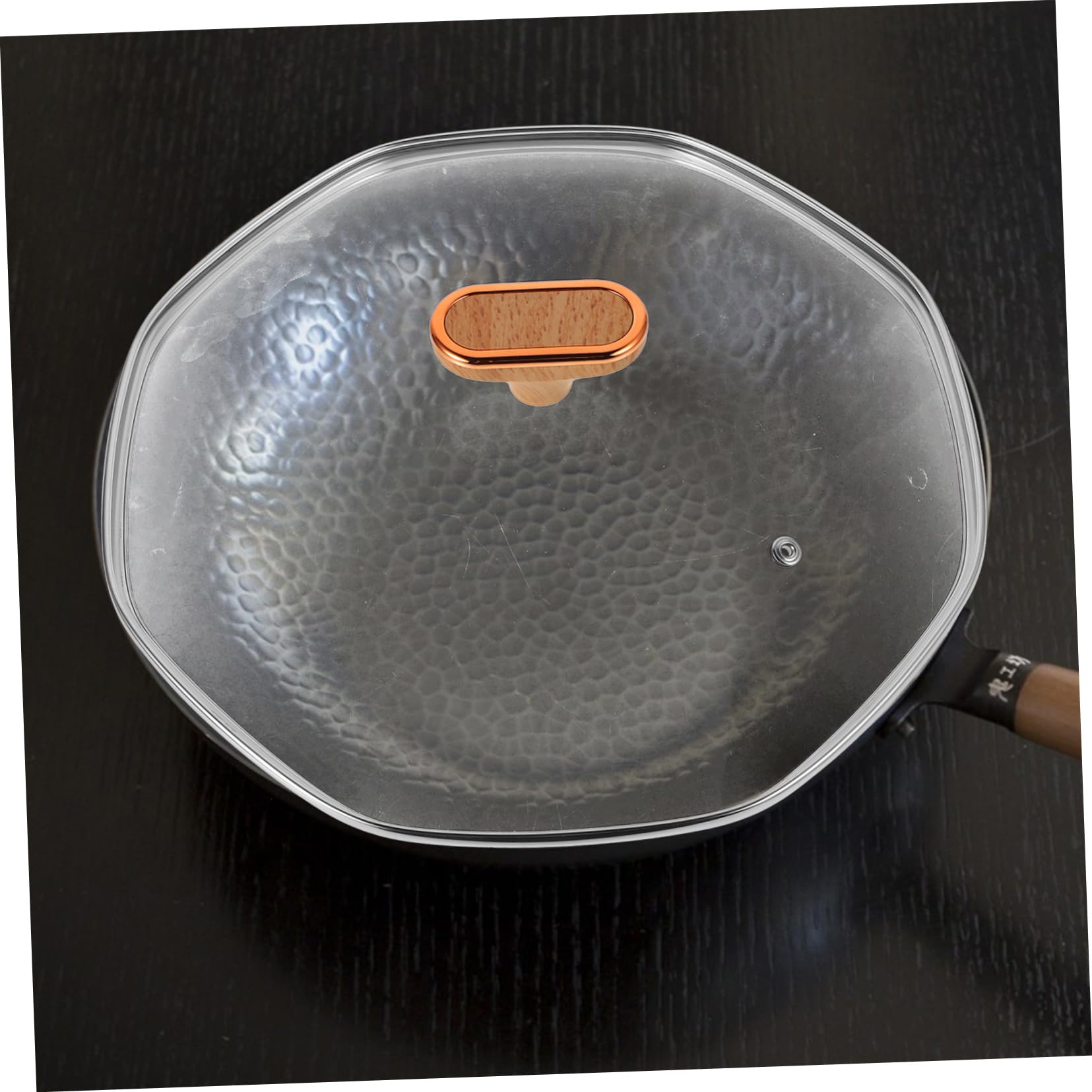 Coperchio in Vetro Temperato 32cm per Padelle Wok e Pentole