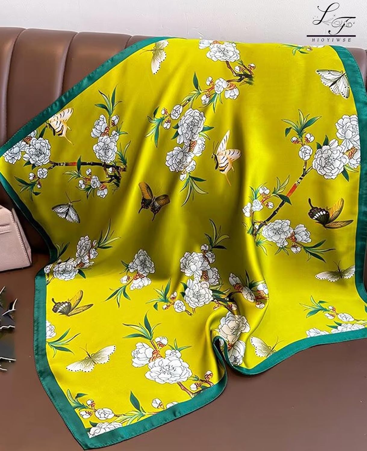 Satin Bandanas Head Scarf For Women Hair Scarves Accessories Lightweight Fashion Wrap Neck Silk Sleeping Headscarf - Image 2