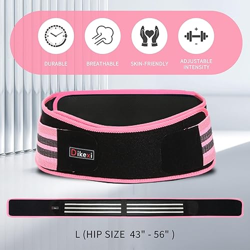Miniatura 3 de Sacroilíaco SI - Cinturón de cadera para mujeres y hombres, alivia la ciática, pélvica, espalda, soporte de espalda baja, cinturón de apoyo pélvico,