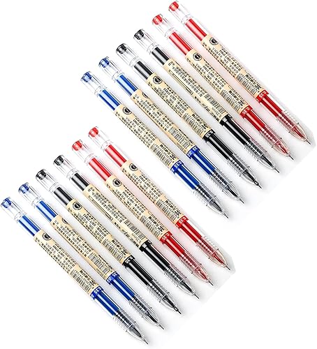 Bolígrafo de tinta de gel de secado rápido, bolígrafos de tinta líquida, punta fina, estilo japonés, bolígrafo de 0.015 in, bolígrafo para escuela,