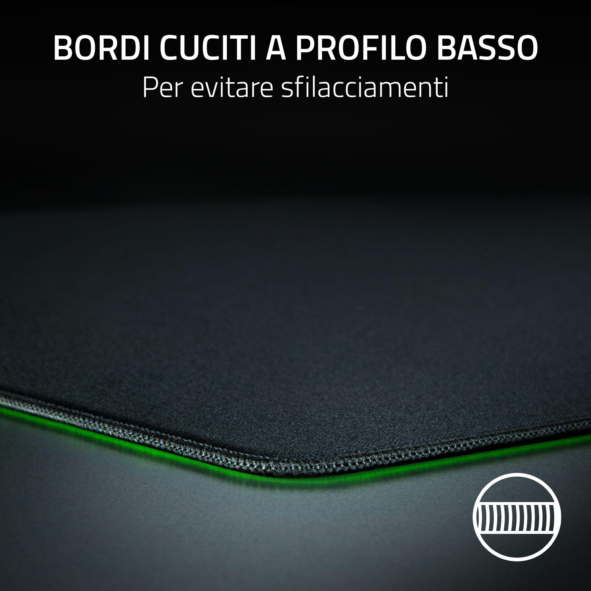Razer Gigantus V2 Pro L - Balance - Soffice tappetino per mouse da gaming per esports per una maggiore velocità e controllo - Schiuma GlideCore proprietaria - 500mm x 480mm | Balance