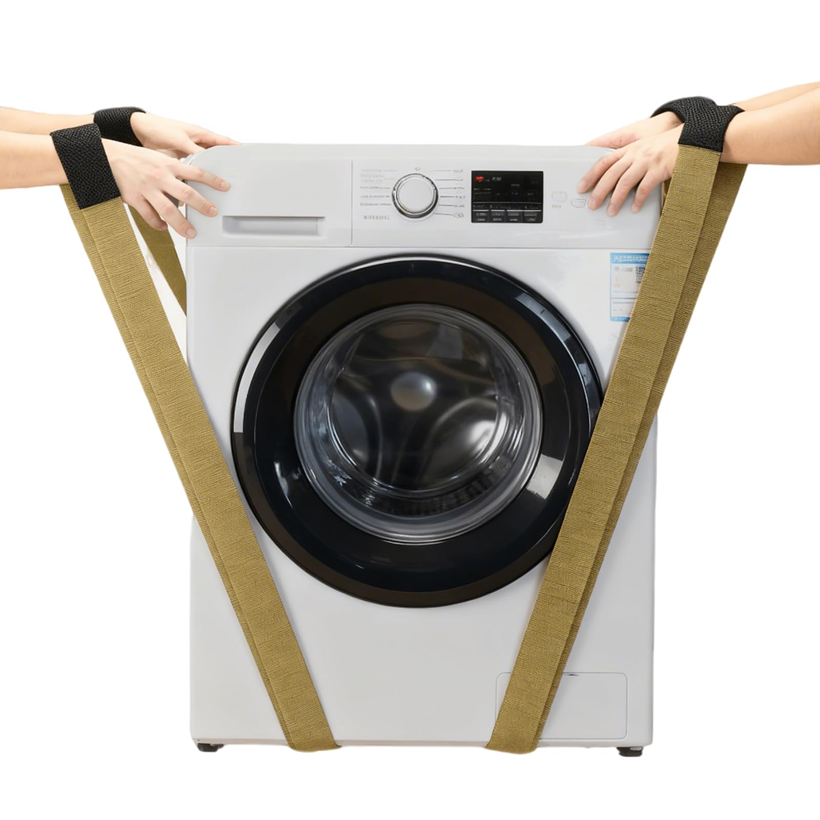 VEVOR Sangle de Déménagement Levage Manutention Meubles 453,6 kg pour 2 Personnes avec 2 Bandoulières 2 Sangles de Charge Réglables 204-380 cm, pour Déplacer Meubles Appareils Électroménagers Matelas