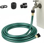 Etui de jardin étanche pour jardinier: 1/2. PVC Oiseaux d'eau GHT Raccords - 1 FT Pas de Kink et flexible pour l'extérieur