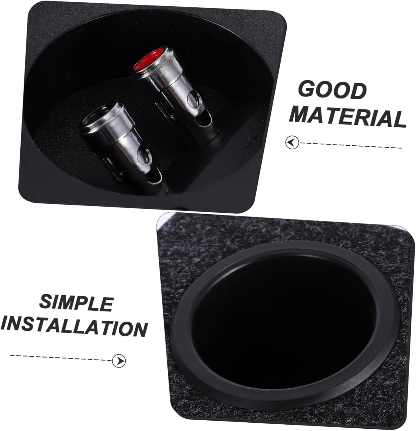 Vehicle Subwoofer Enclosure Slim Design for Enhanced Audio Performance Easy Installation Construction for