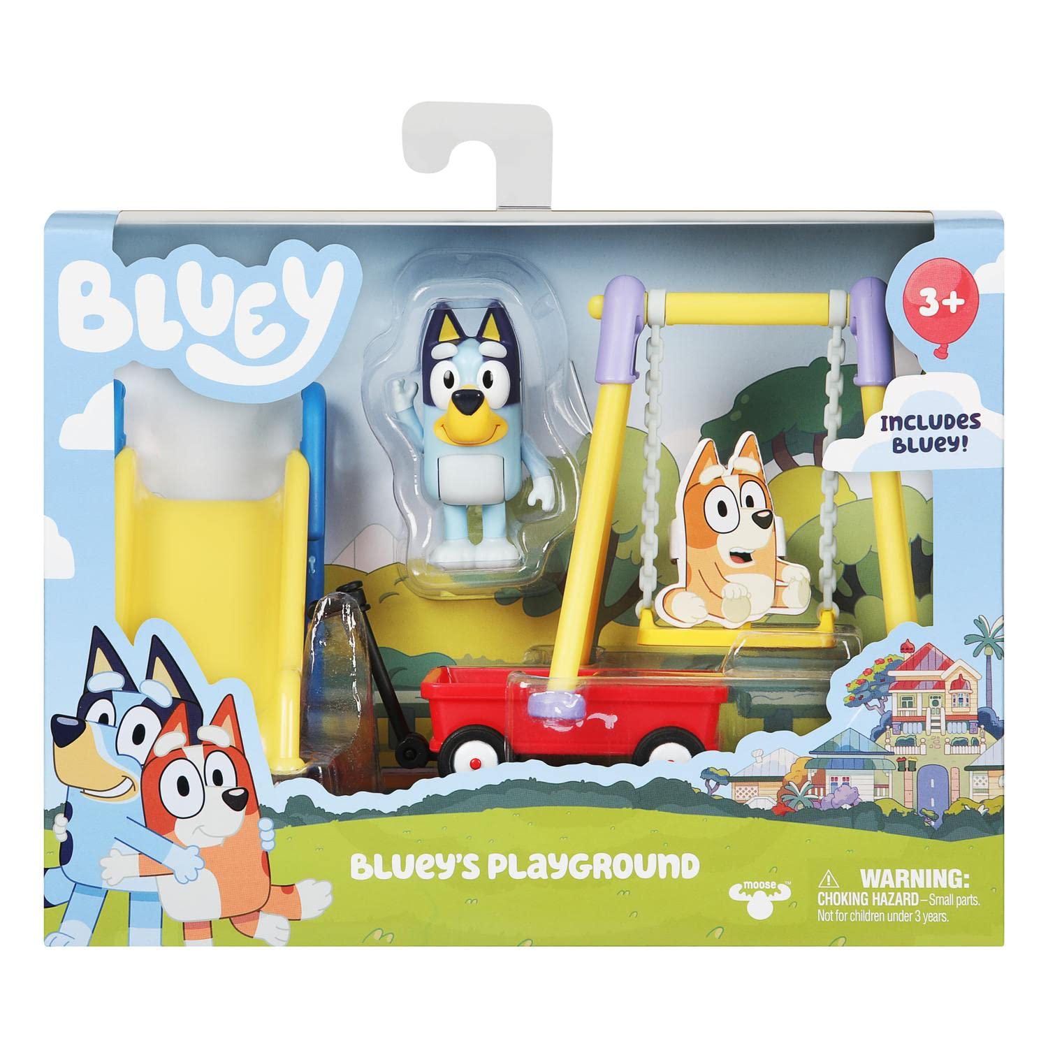 Bluey, S2, MINI PLAYSET, PARK, Black