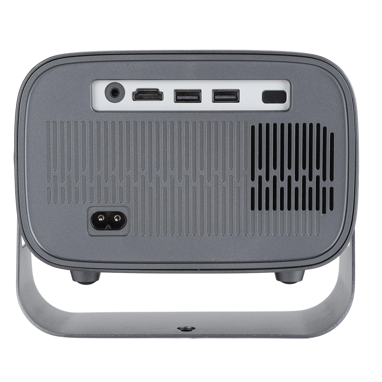 Proiettore 4K per Android TV 11.0, WIFI 6 e Bluetooth 5.3 Videoproiettore da Soffitto con Messa a Fuoco Elettrica con Interfacce USB HDMI e Supporto Regolabile a 360° (Spina