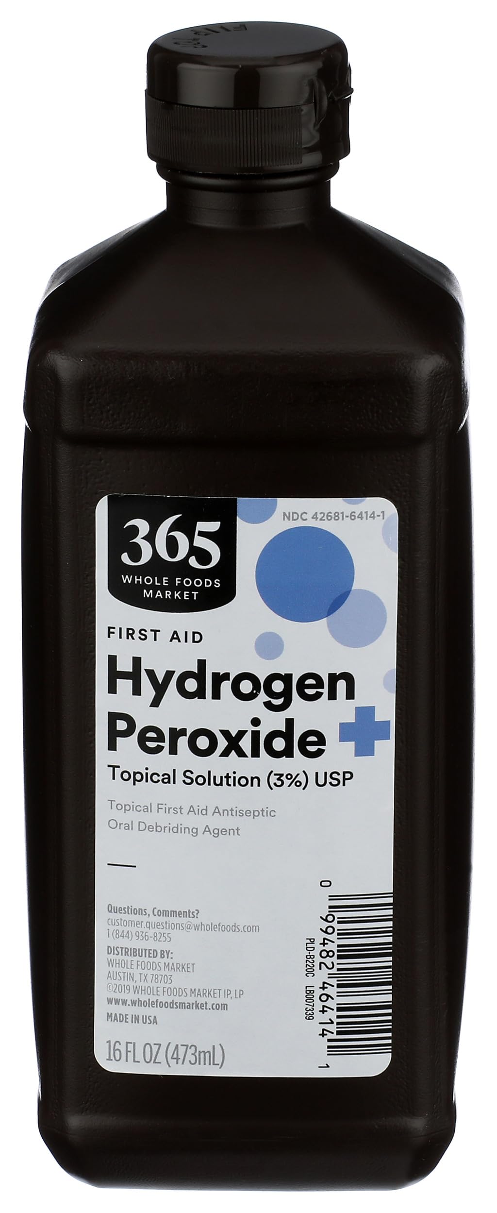 Amazon.com: 365 by Whole Foods Market, Hydrogen Peroxide, Topical