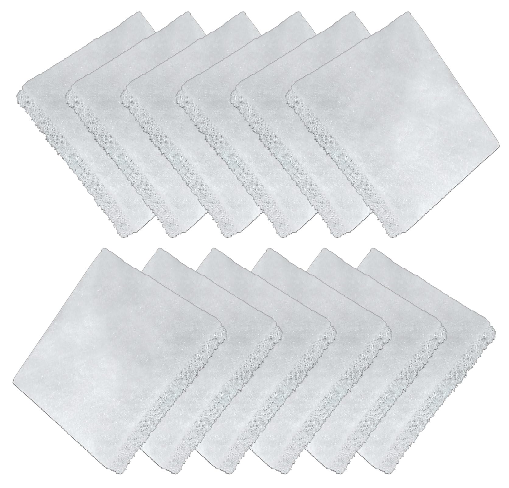 Zanyzap 12 Poly Foam Pads for Fluval C4 Filter