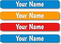 Vista 25 de Lovable Labels - 120 Etiquetas infantiles personalizadas, impermeables, aptas para lavavajillas, se pegan y despegan, son ideales