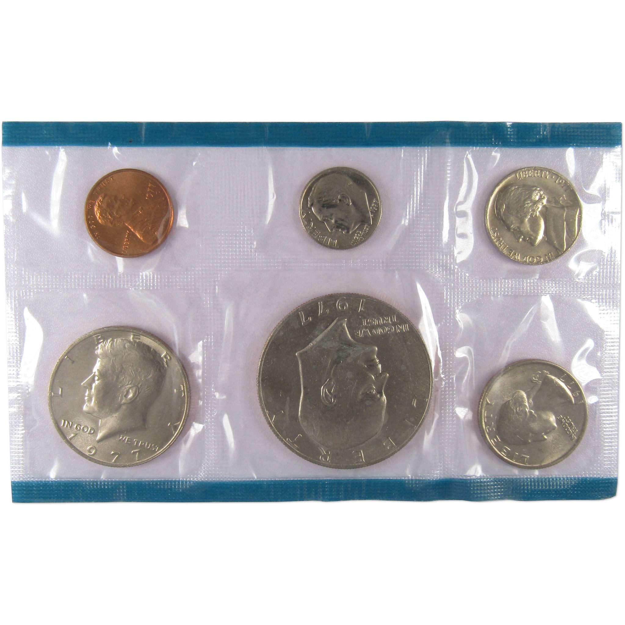 1977 Uncirculated Coin Set U.S Mint Original Government Packaging