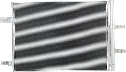 TRQ Secador de receptor de condensador de aire acondicionado delantero compatible con Nissan Rogue NI3030186 2021-2023