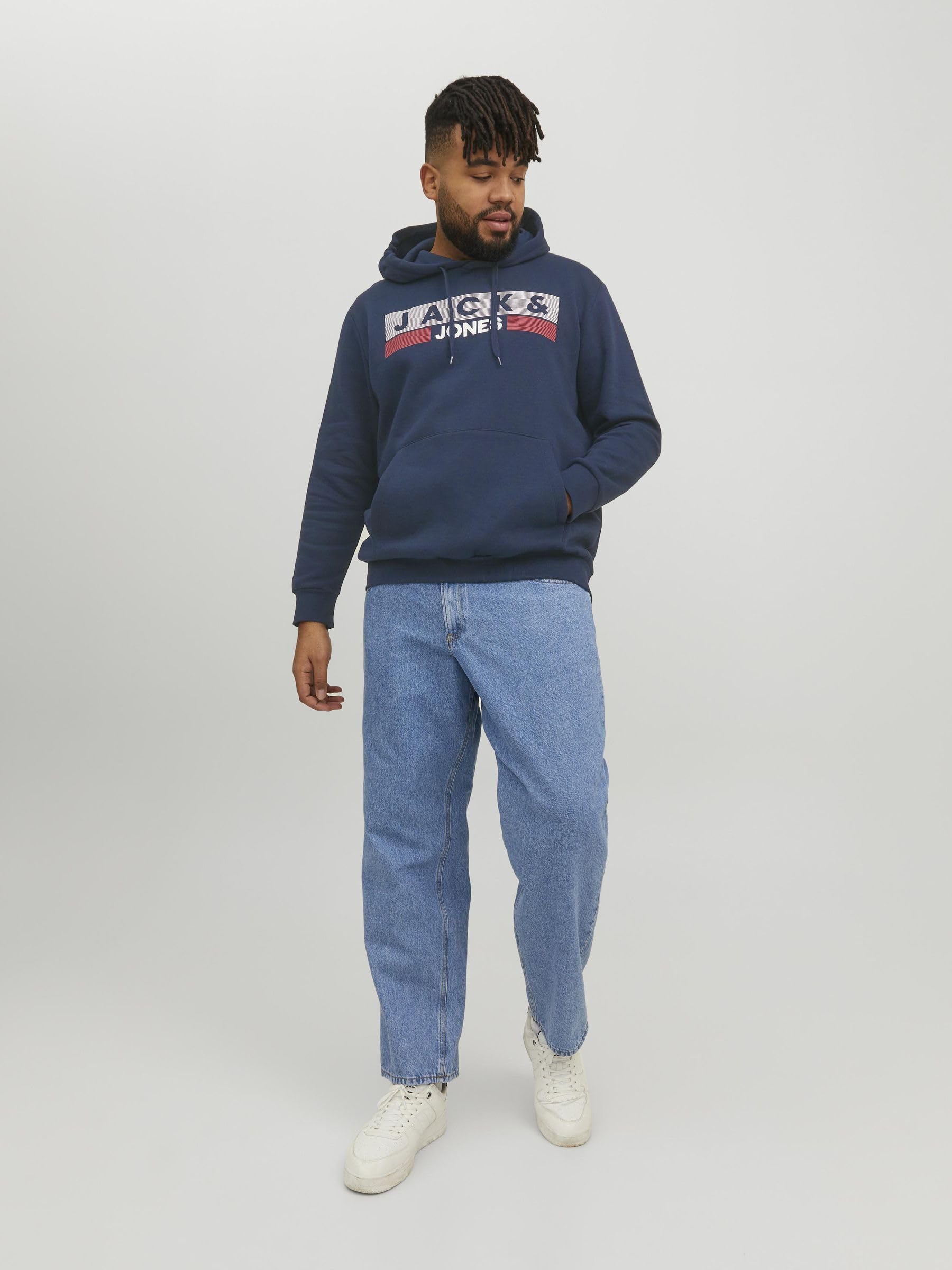 JACK & JONES Herren Jjecorp Logo Sweat Hood Noos Pls Jjecorp Logo Sweat Hood Noos Pls (1er Pack)