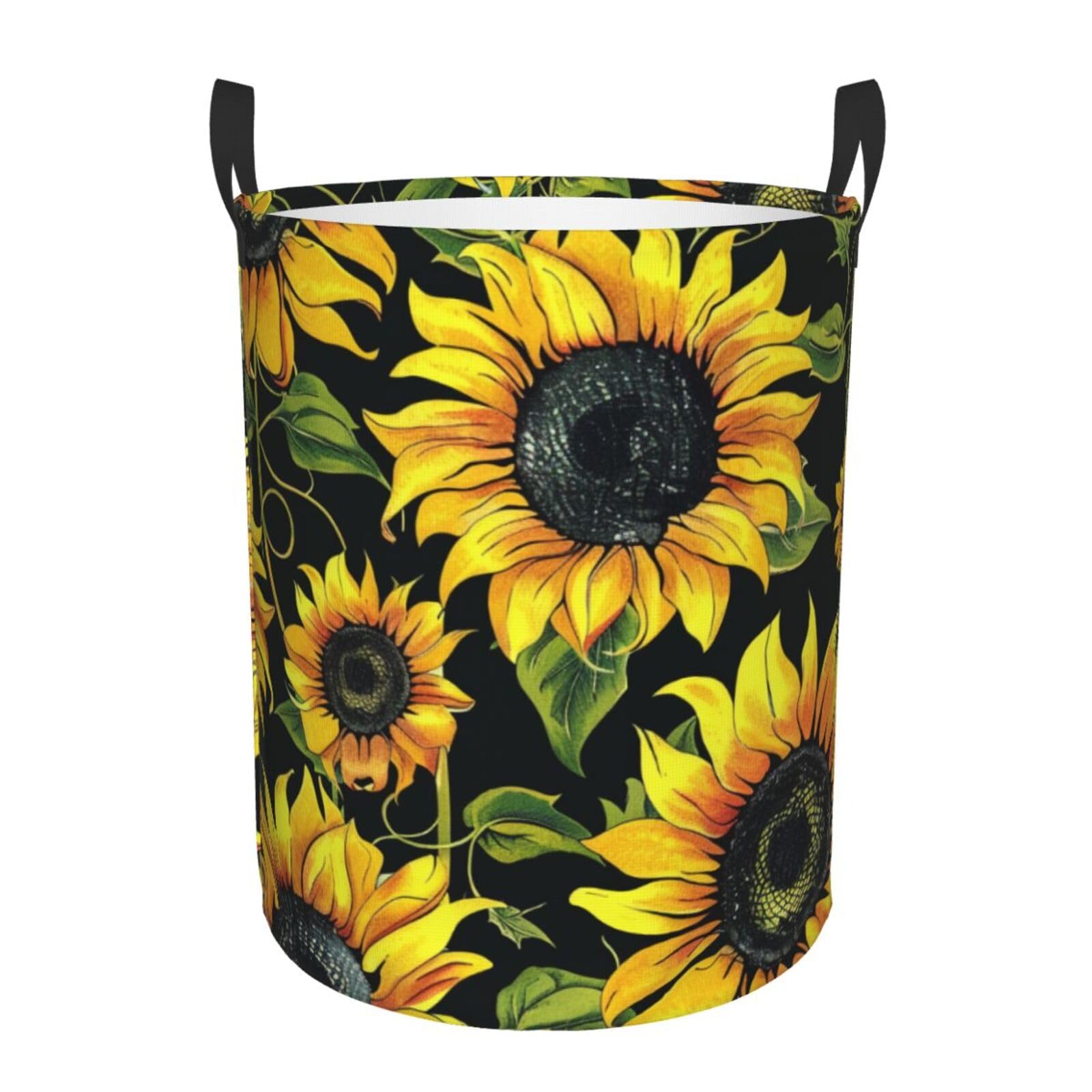 Laundry basket pour dortoirs en tissu étanche avec poignées de transport