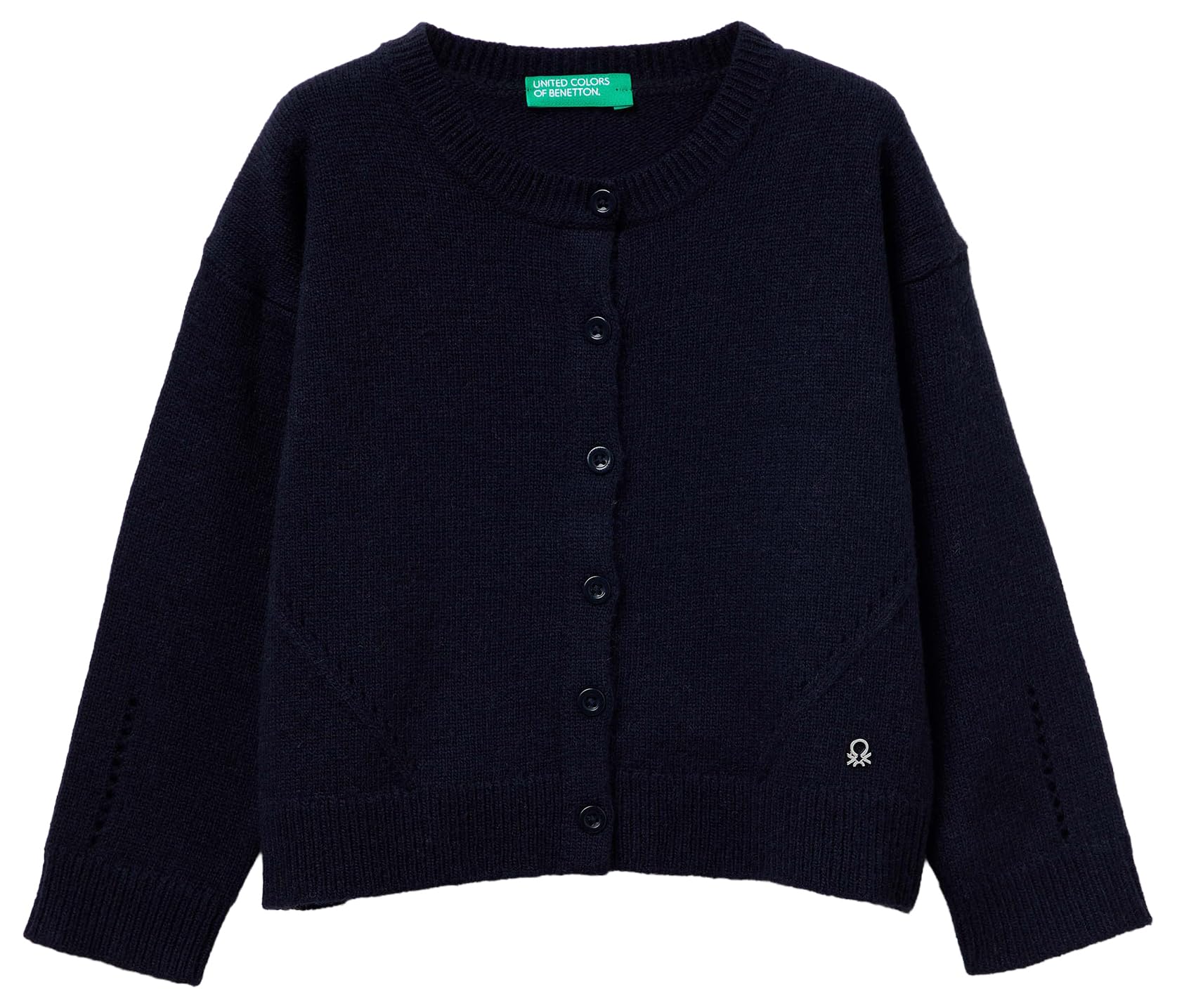 United Colors of Benetton Unisex Kinder Maglia Coreana M/L 126wg5006 Strickjacke