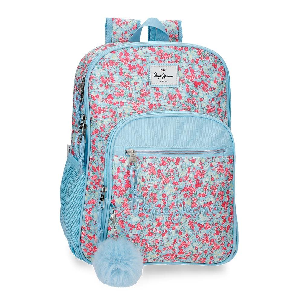 Pepe Jeans Aide Mochila de Paseo Multicolor 19x23x8 cms Poliéster 9,61L