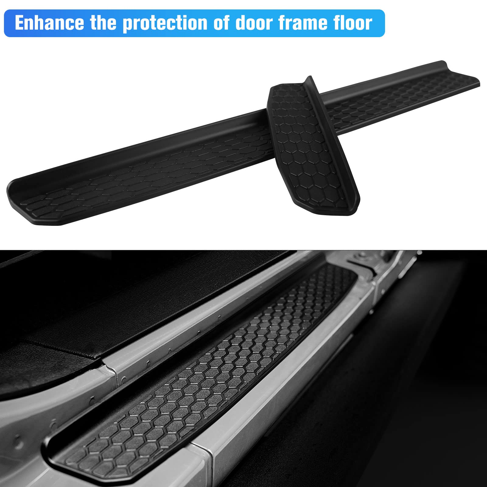 Car Door Edge Guards,U Shape Auto Anti-Collision Strips with Four Corner Slot Design & Metal Sheet for Most Cars Auto Vehicle, Door Entry Guard - Canada