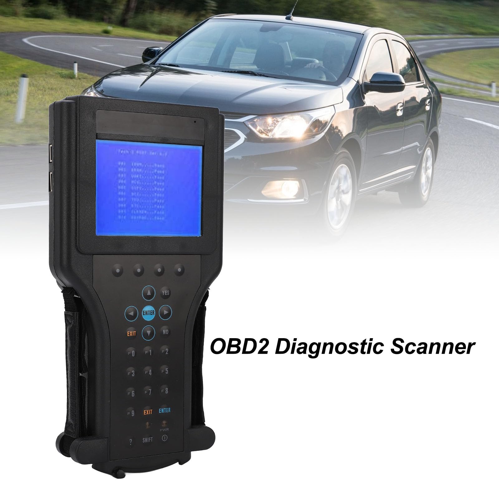 Skaner diagnostyczny z oprogramowaniem TIS2000, port RS232, RS485, czytnik kodów błędów silnika, narzędzie diagnostyczne do diagnostyki błędów, narzędzie do skanowania mechanika (hiszpański