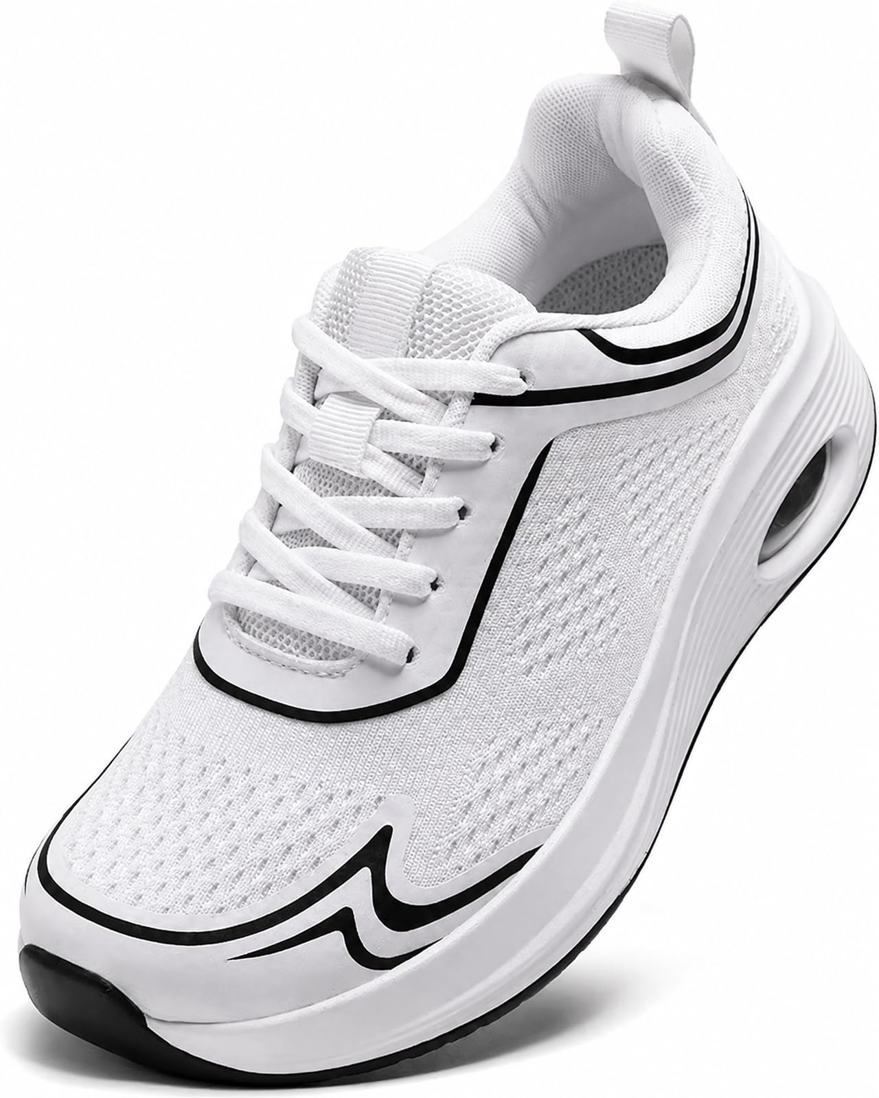 Scarpe Donna Sneakers Punta spaziosa Cuscino Aria Leggere