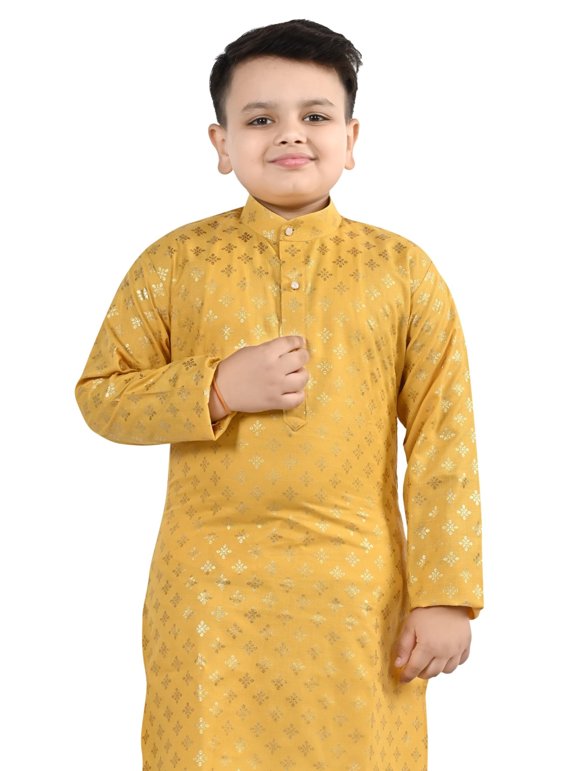 Arshia Fashions Boys Kurta Pyjama Set | Ethnic Wear for Kids | Festive & Traditional Outfit 3