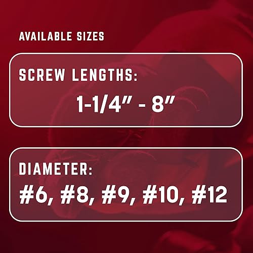 Miniatura 8 de GRK Fasteners R4# 9 x 2-34 pulgadas, tornillos de marco multiusos, 100 unidades, revestimiento Climatek resistente a la corrosión, vallas y