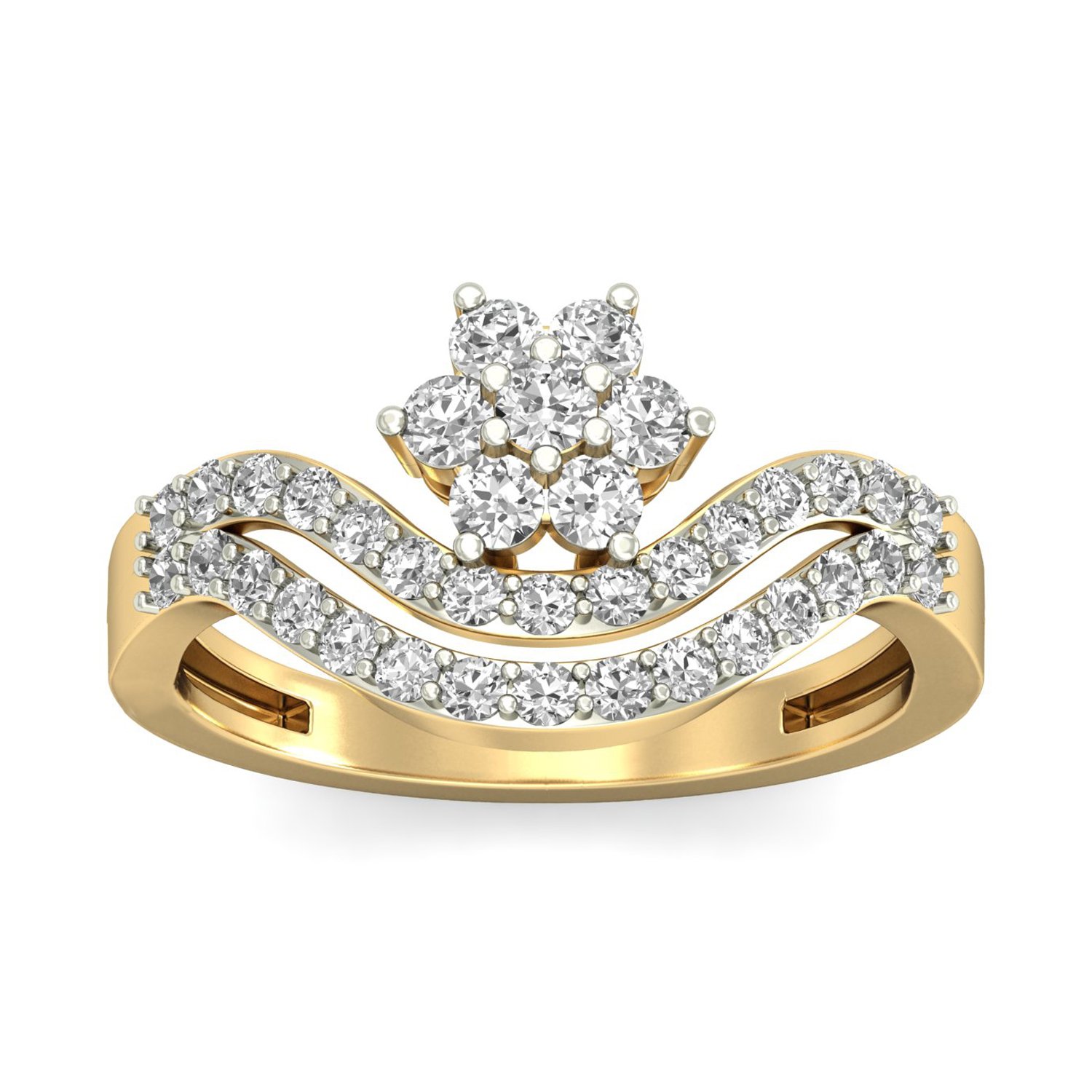 The Anne Marie 18KT Yellow Gold and Diamond Ring-image-11