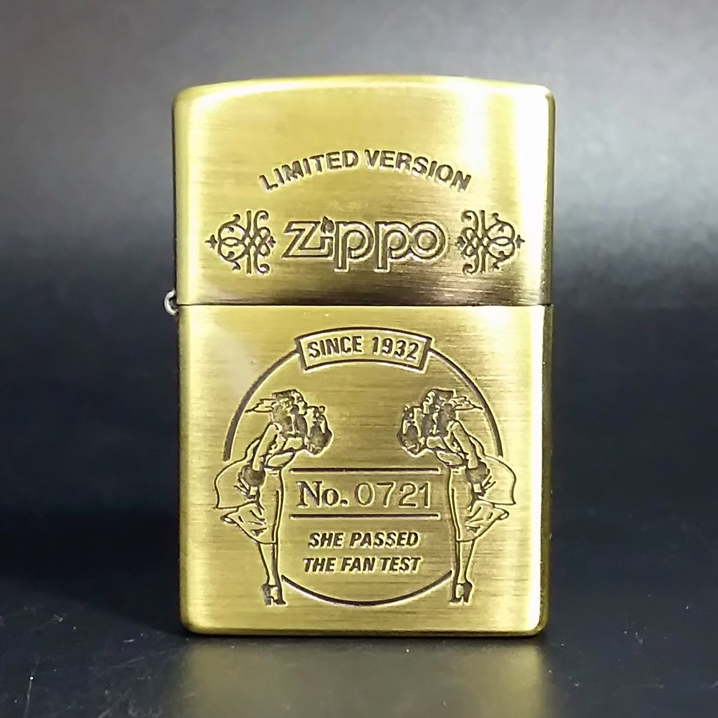 Amazon.co.jp: zippo WINDY 限定版 No.0721 1997年製造 : ファッション