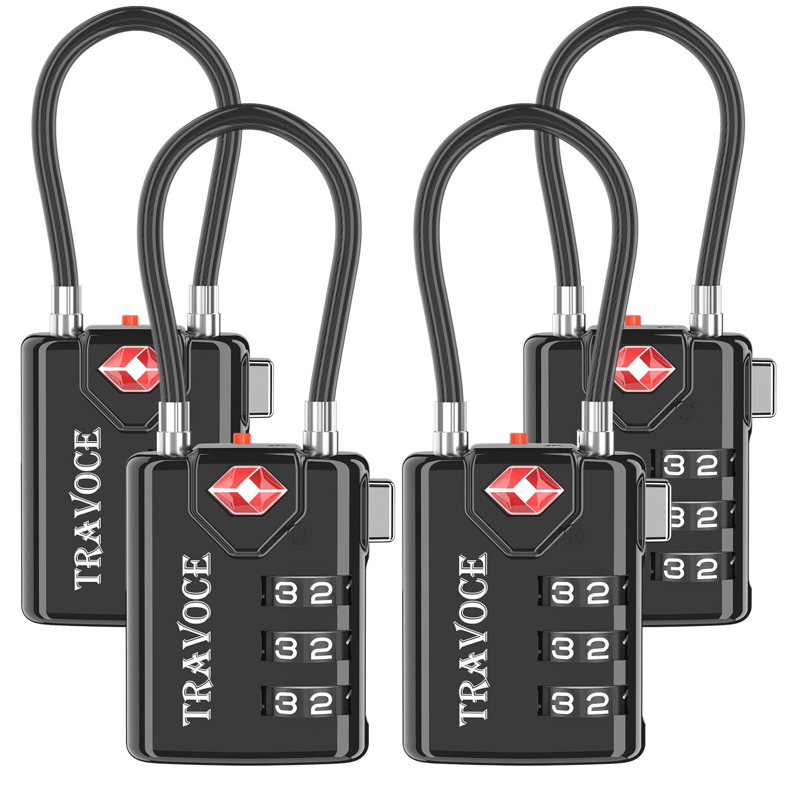 Travoce 4-Pack Cable