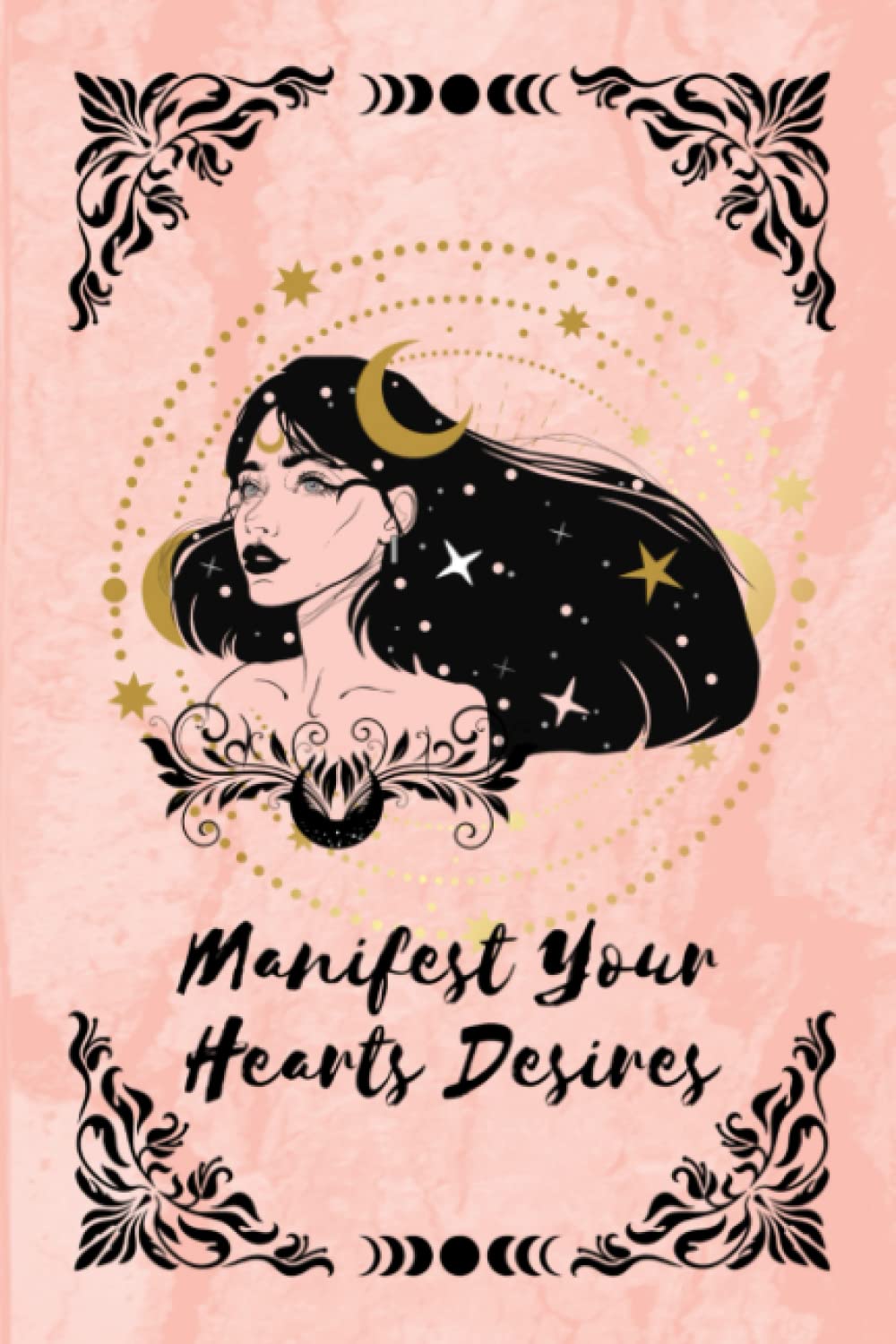 Independently published Pink Goddess "Manifest your heart's desire": Guided journal for Manifestations & Affirmations.