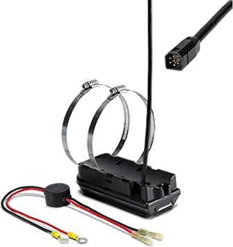 Humminbird 710263-1 XTM 9 20 MSI T DualBeam MEGA Side Imaging, MEGA Down Imaging Trolling Motor Mounted Transducer, Black