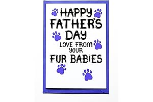 Adorable Father's Day Card From Your Furry Friends
