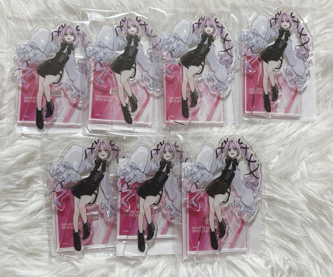 東京エイリアンズ 撫子ライカ オンラインくじ アクリルスタンド 7点set
