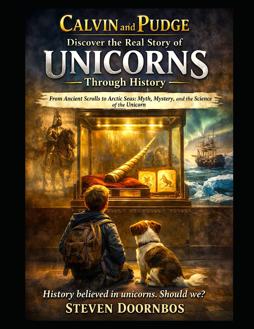 Calvin and Pudge Discover the Real Story of Unicorns Through History. From ancient scrolls to arctic seas. Myth & Mystery the Science of the Unicorn: History believed in unicorns. Should We?